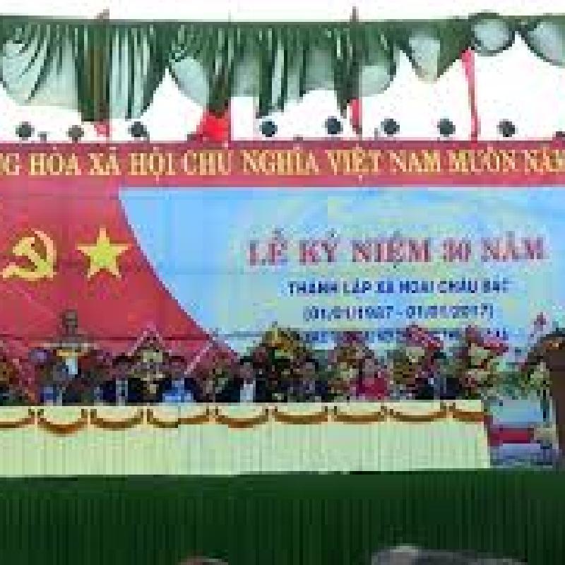 B&agrave;i ph&aacute;t biểu Lễ kỷ niệm 30 năm ng&agrave;y th&agrave;nh lập x&atilde;